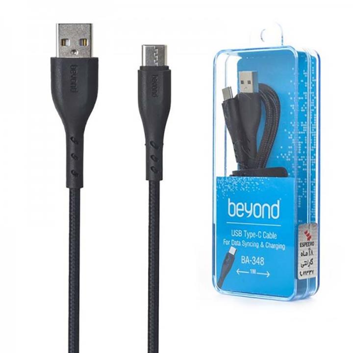 کابل شارژ تایپ سی Type-C بیاند Beyond BA-348 Beyond  BA348 Type C 1M Cable